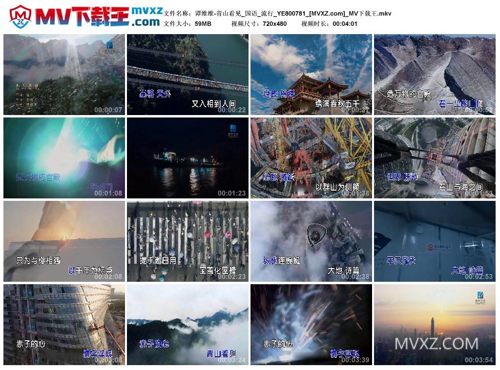 谭维维-青山看见_国语_流行_YE800781